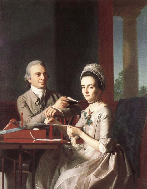 John Singleton Copley Thomas Mifflin and seine Ehefrau oil painting picture